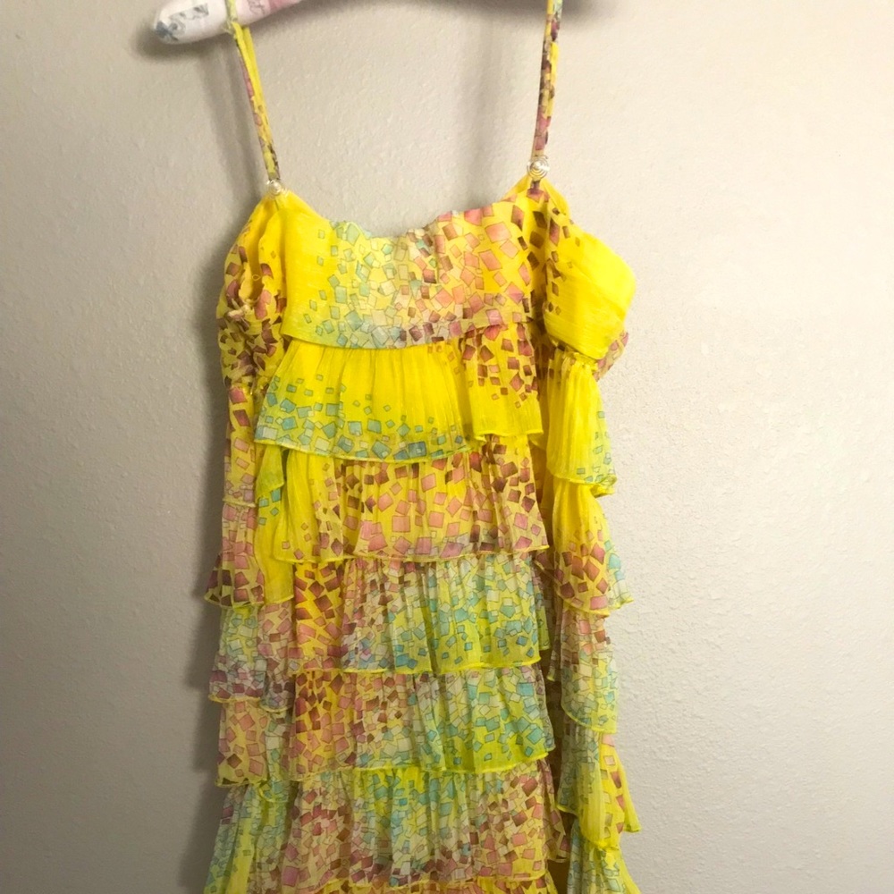 Chiffon tiered sundress